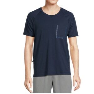 Size 3X Athletic Works Men’s Jacquard Pocket Tee With Short Sleeves